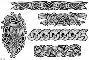 Celtic Tattoo Designs Sheet 180